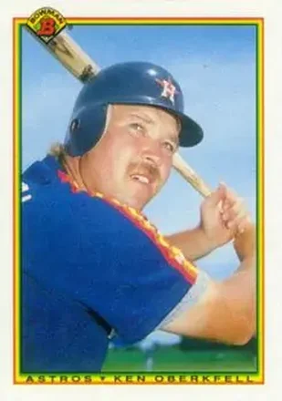 1990 Bowman #74 - Ken Oberkfell - Houston Astros