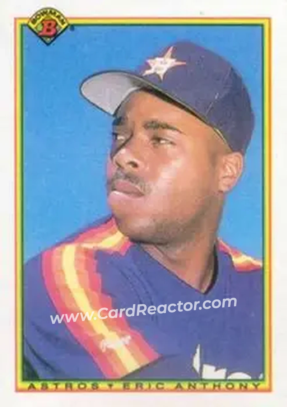 1990 Bowman #81 - Eric Anthony - Houston Astros - Front