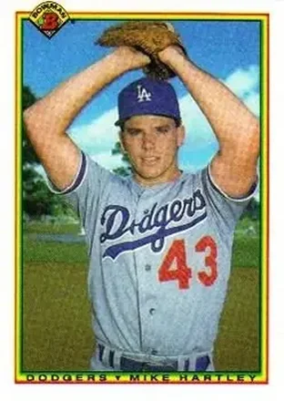 1990 Bowman #87 Mike Hartley