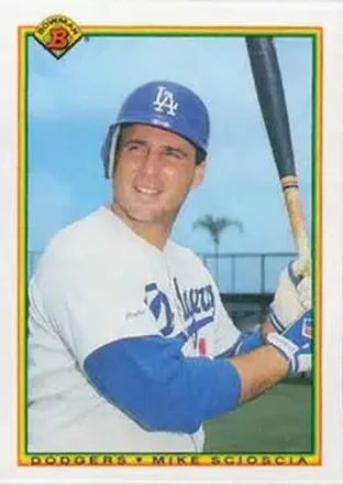 1990 Bowman #89 Mike Scioscia