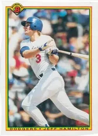 1990 Bowman #94 - Jeff Hamilton - Los Angeles Dodgers