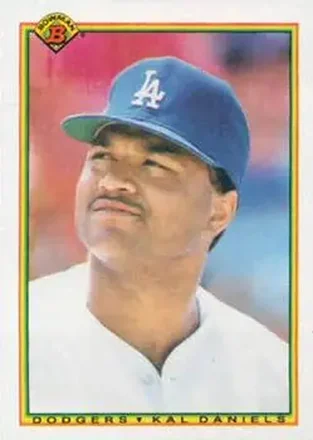 1990 Bowman #99 - Kal Daniels - Los Angeles Dodgers 1990 Bowman #99 - Kal Daniels - Los Angeles Dodgers