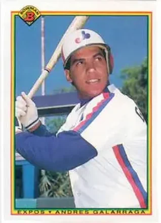 1990 Bowman #113 Andres Galarraga