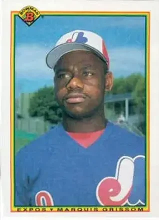 1990 Bowman #115 - Marquis Grissom - Montreal Expos