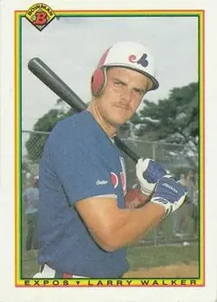 1990 Bowman #117 Larry Walker