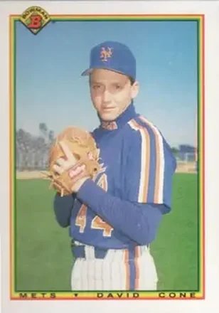 1990 Bowman #125 - David Cone - New York Mets