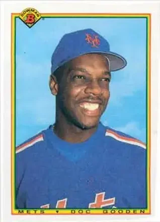 1990 Bowman #126 - Dwight Gooden - New York Mets