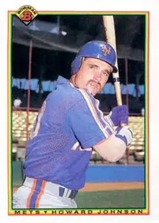 1990 Bowman #133 - Howard Johnson - New York Mets 1990 Bowman #133 - Howard Johnson - New York Mets