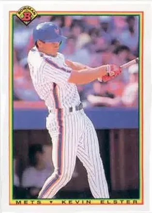 1990 Bowman #137 - Kevin Elster - New York Mets