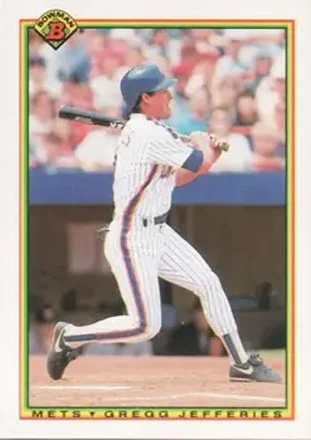 1990 Bowman #140 - Gregg Jefferies - New York Mets