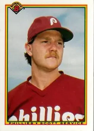 1990 Bowman #143 Scott Service