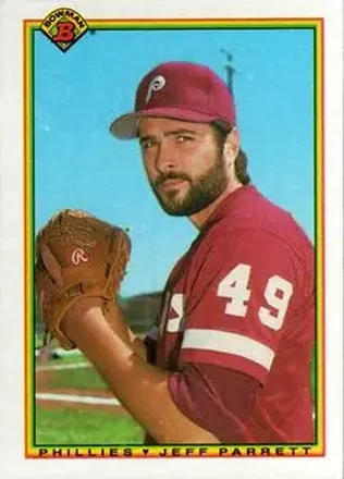 1990 Bowman #149 Jeff Parrett
