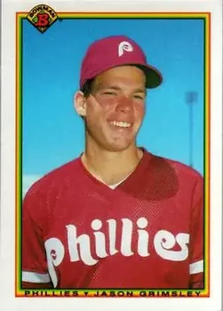 1990 Bowman #151 Jason Grimsley