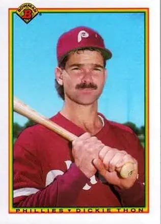 1990 Bowman #155 - Dickie Thon - Philadelphia Phillies