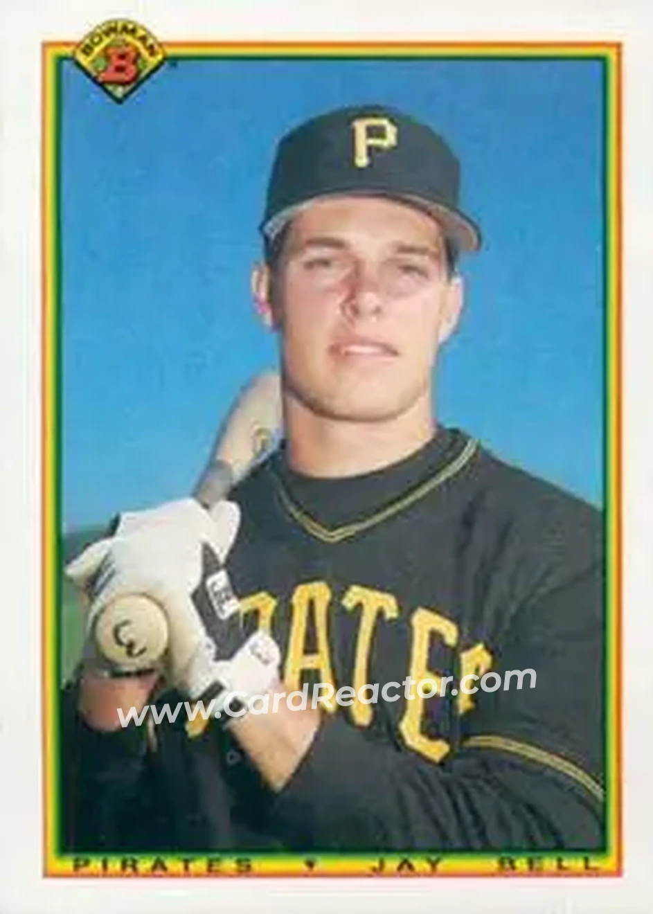 1990 Bowman #174 - Jay Bell - Pittsburgh Pirates - Front