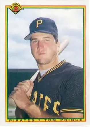 1990 Bowman #176 Tom Prince