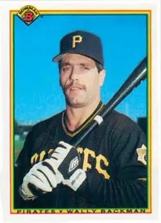 1990 Bowman #177 Wally Backman