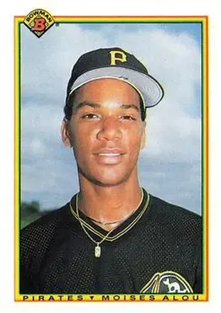 1990 Bowman #178 Moises Alou