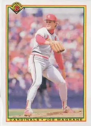 1990 Bowman #183 - Joe Magrane - St. Louis Cardinals 1990 Bowman #183 - Joe Magrane - St. Louis Cardinals