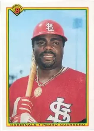 1990 Bowman #201 Pedro Guerrero