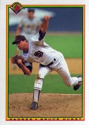 1990 Bowman #208 Bruce Hurst