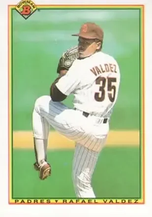 1990 Bowman #210 Rafael Valdez