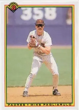 1990 Bowman #219 Mike Pagliarulo