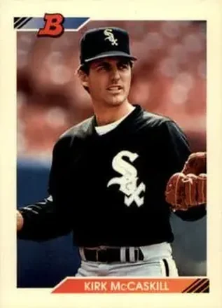 1992 Bowman #2 - Kirk McCaskill - Chicago White Sox