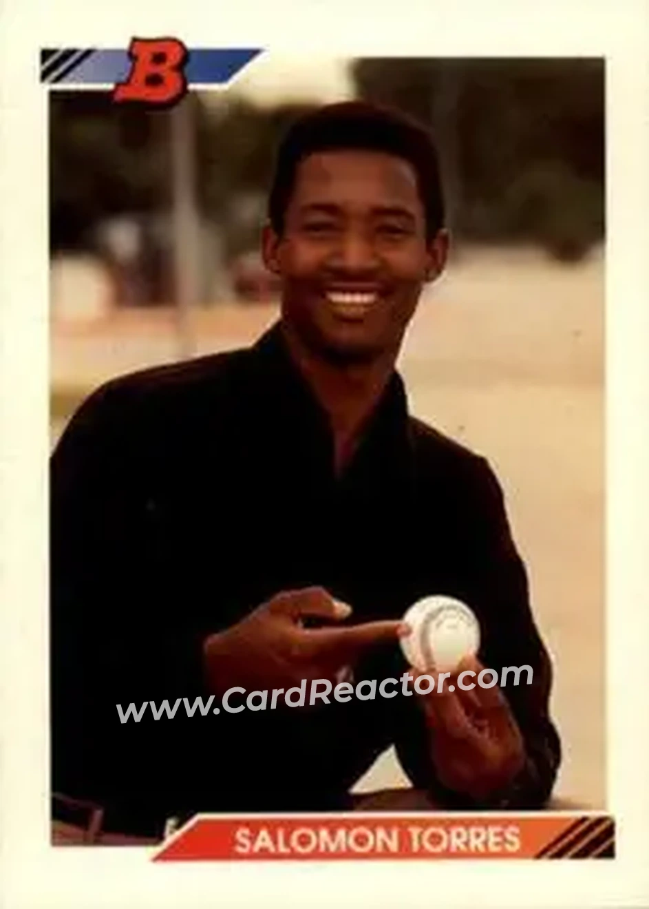 1992 Bowman #4 - Salomon Torres - San Francisco Giants - Front