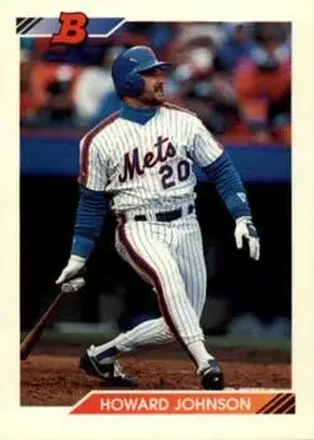 1992 Bowman #10 - Howard Johnson - New York Mets