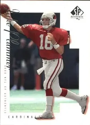 2000 SP Authentic #1 - Jake Plummer - Arizona Cardinals