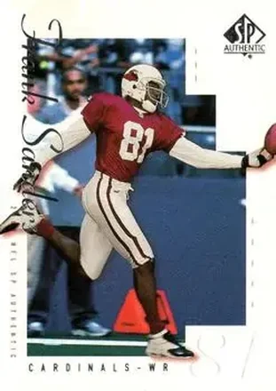 2000 SP Authentic #3 - Frank Sanders - Arizona Cardinals