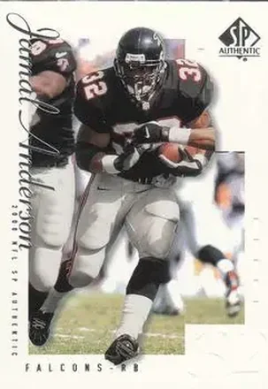 2000 SP Authentic #5 - Jamal Anderson - Atlanta Falcons