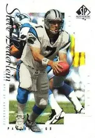 2000 SP Authentic #12 - Steve Beuerlein - Carolina Panthers