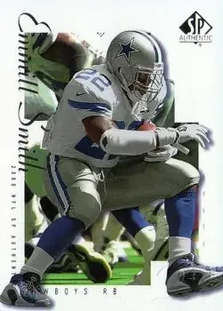 2000 SP Authentic #22 - Emmitt Smith - Dallas Cowboys