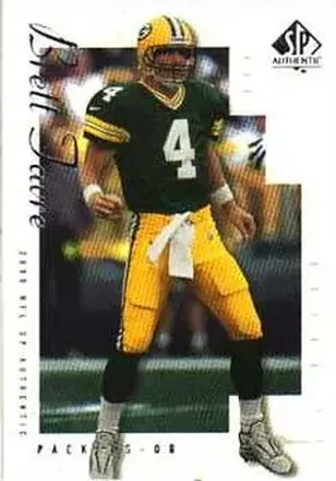 2000 SP Authentic #32 Brett Favre