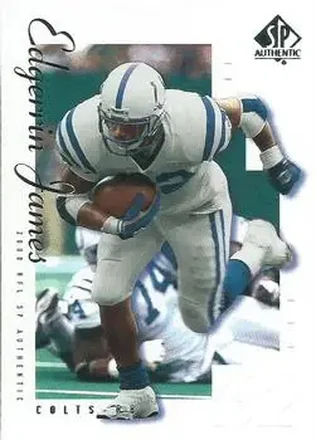 2000 SP Authentic #36 Edgerrin James