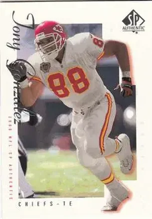 2000 SP Authentic #42 Tony Gonzalez