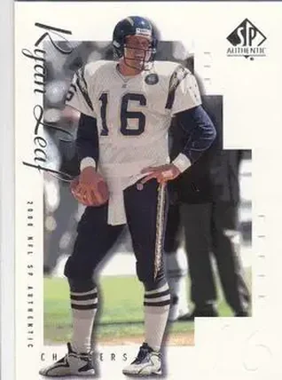 2000 SP Authentic #72 Ryan Leaf