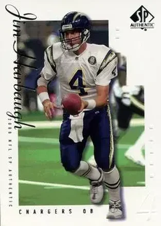 2000 SP Authentic #73 Jim Harbaugh