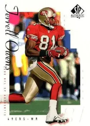 2000 SP Authentic #76 Terrell Owens