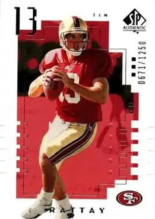 2000 SP Authentic #116 Tim Rattay