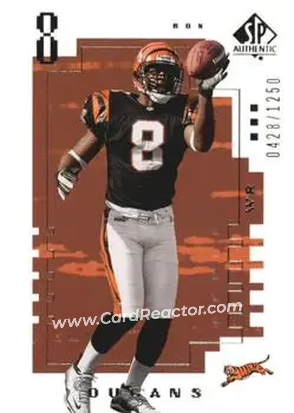 2000 SP Authentic #139 - Ron Dugans - Cincinnati Bengals - Front
