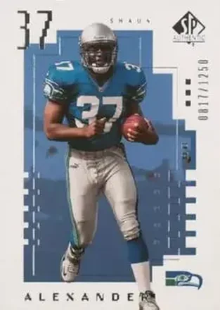 2000 SP Authentic #140 Shaun Alexander
