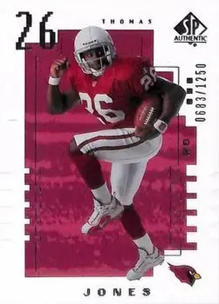 2000 SP Authentic #143 Thomas Jones