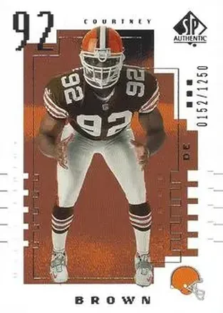 2000 SP Authentic #148 Courtney Brown
