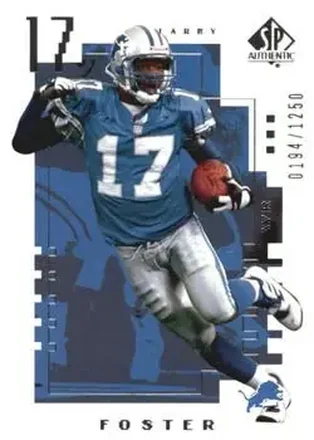 2000 SP Authentic #163 Larry Foster