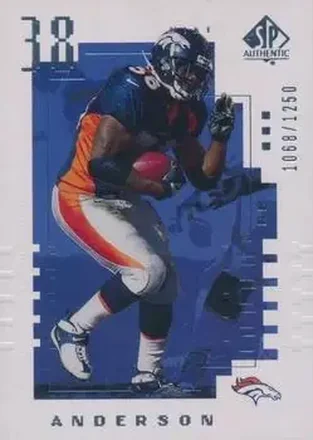 2000 SP Authentic #164 Mike Anderson
