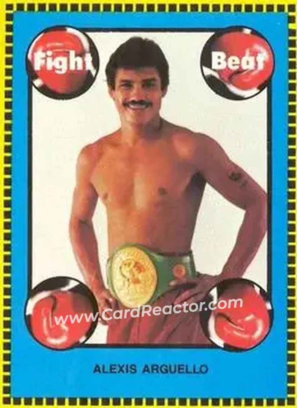 1984 Fight Beat Magazine #NNO - Alexis Arguello - Front
