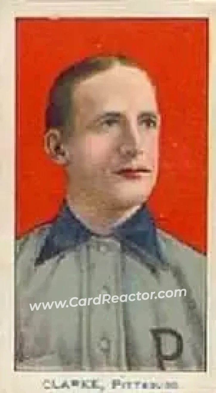 1910 American Caramel (E90-2) #NNO - Fred Clarke - Pittsburgh Pirates - Front